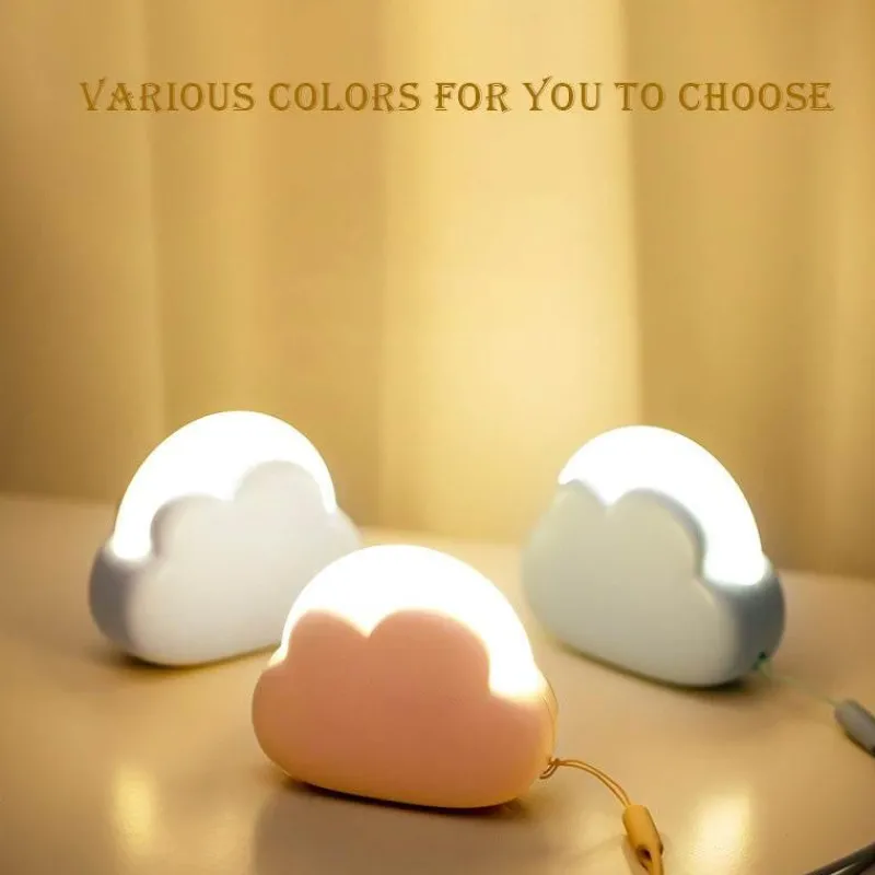 Bright Accents Beleuchtung-LED-Wolken-Nachtlicht - Süße Kinderzimmerlampe