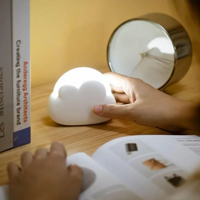 Bright Accents Beleuchtung-LED-Wolken-Nachtlicht - Süße Kinderzimmerlampe