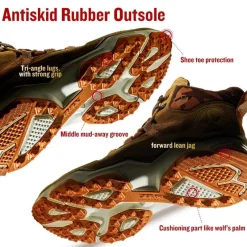 Herren Wild u0026 Free Gear Herrenschuhe|Camping-Werkzeuge-Leichte Herren-Wanderschuhe - Camping- und Kletterschuhe