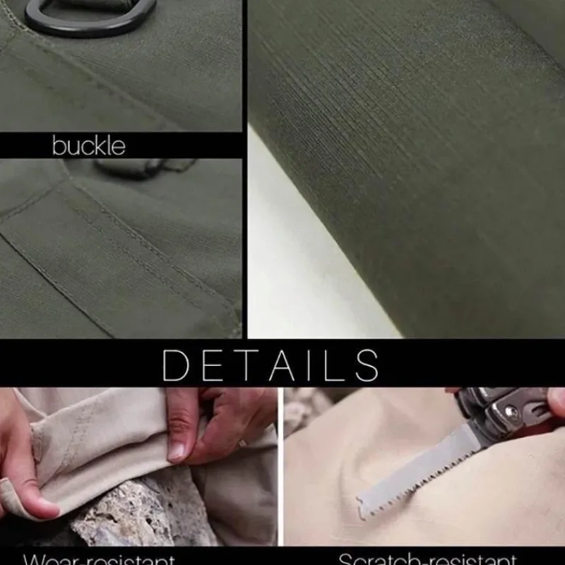 Herren Heritage Threads Herrenbekleidung-Leichte taktische Cargohose – Robuste Hose im Armee-Stil