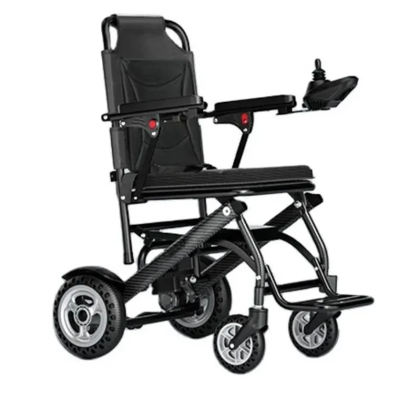 Tranquil Touch Mobilitäts- Und Support-Tools|Gesundheits-Gadgets-Leichter faltbarer Elektrorollstuhl für Senioren – Kompakte Mobilitätshilfe