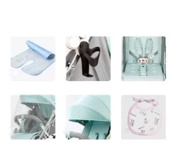 Kinder The Decor Haven Kinderwagen & Zubehör-Leichter tragbarer Kinderwagen - Kompakter faltbarer Buggy