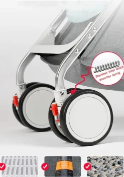 Kinder The Decor Haven Kinderwagen & Zubehör-Leichter tragbarer Kinderwagen - Kompakter faltbarer Buggy