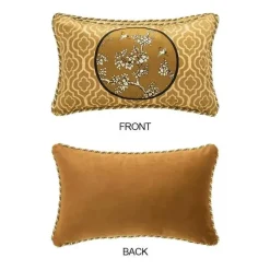 Pillow Haven Bettzeug-Lendenkissenbezug - Kranichvogel-Design 30x50cm