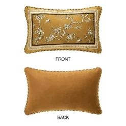 Pillow Haven Bettzeug-Lendenkissenbezug - Kranichvogel-Design 30x50cm