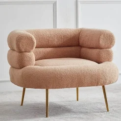 Cozy Living Möbel-Leocadia Beistellstuhl – Stilvoller Akzentstuhl für das Wohnzimmer