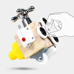 The Decor Haven Babyspielzeug-Lernwürfel-Spielzeug für Kinder – Auge-Hand-Koordination