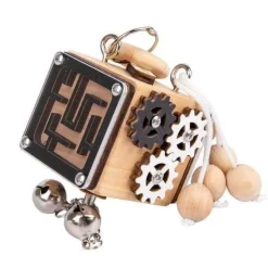 The Decor Haven Babyspielzeug-Lernwürfel-Spielzeug für Kinder – Auge-Hand-Koordination