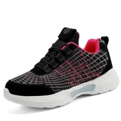 Damen Wilderness Haven Herrenschuhe|Damenschuhe-Leuchtende Glasfaser-Sneaker – bequeme wiederaufladbare Schuhe