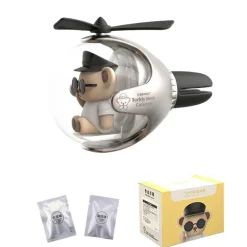 Wild u0026 Free Gear Autozubehör|Automobilindustrie-Leuchtender Lufterfrischer mit Hubschraubermotiv – lustiges Autozubehör