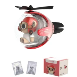 Wild u0026 Free Gear Autozubehör|Automobilindustrie-Leuchtender Lufterfrischer mit Hubschraubermotiv – lustiges Autozubehör