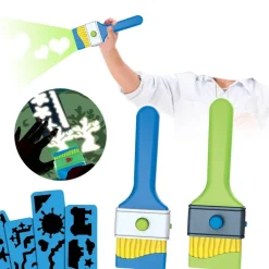 The Decor Haven Babyspielzeug-Leuchtender Malpinsel für Kinder – Interaktives elektronisches Kunstwerkzeug