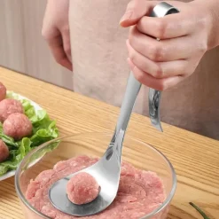 Tom Küche & Esszimmer-Löffel zum Formen von Fleischbällchen – Antihaft-Küchenwerkzeug für einfaches Kochen