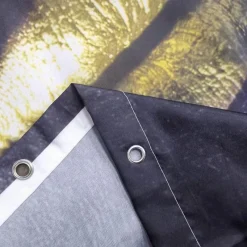 Aqua Essence Badezimmer-Liberianisches Mädchen Duschvorhang - Lebendiges Badezimmerdekor