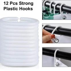 Aqua Essence Badezimmer-Liberianisches Mädchen Duschvorhang - Lebendiges Badezimmerdekor