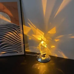 The Gilded Nest Beleuchtung-Licht Schatten Künstliche Diamant Lampe