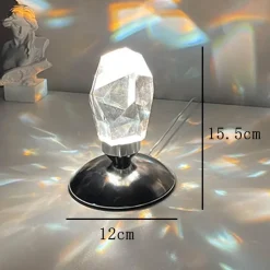 The Gilded Nest Beleuchtung-Licht Schatten Künstliche Diamant Lampe