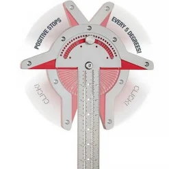 Roam Ready Outdoor-Artikel|Heimwerkzeuge-Lineal für die Holzbearbeitung – Präzisions-Layout-Messwerkzeug