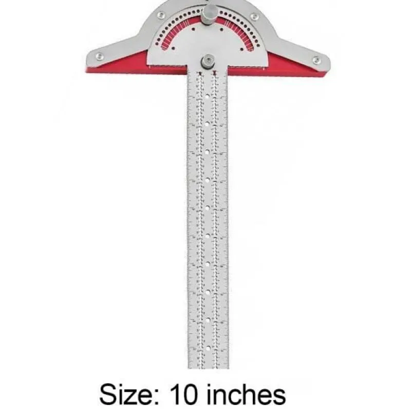 Roam Ready Outdoor-Artikel|Heimwerkzeuge-Lineal für die Holzbearbeitung – Präzisions-Layout-Messwerkzeug