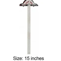 Roam Ready Outdoor-Artikel|Heimwerkzeuge-Lineal für die Holzbearbeitung – Präzisions-Layout-Messwerkzeug