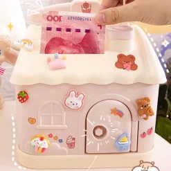 Kinder The Decor Haven Kinderwagen & Zubehör|Babyspielzeug-Little House Sparschwein – Niedliche Spardose für Kinder