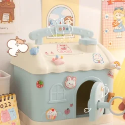 Kinder The Decor Haven Kinderwagen & Zubehör|Babyspielzeug-Little House Sparschwein – Niedliche Spardose für Kinder