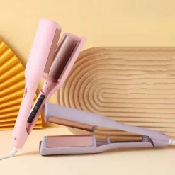 PureGlow Frauenpflege|Körperpflege-Lockenwickler für tiefe Wellen – Französisches Haarstyling-Tool