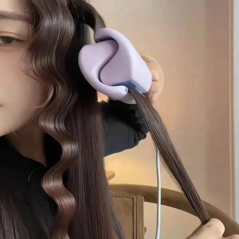 PureGlow Frauenpflege|Körperpflege-Lockenwickler für tiefe Wellen – Französisches Haarstyling-Tool