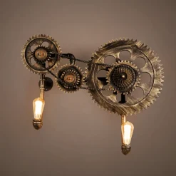 The Gilded Nest Beleuchtung-Loft Style Edison Wall Sconce - Industrial Iron Water Lamp Decor