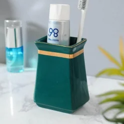 The Bath Nook Badezimmer-Lombardia Bathroom Accessories Set - Stylish Home Décor Essentials