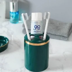 The Bath Nook Badezimmer-Lombardia Bathroom Accessories Set - Stylish Home Décor Essentials