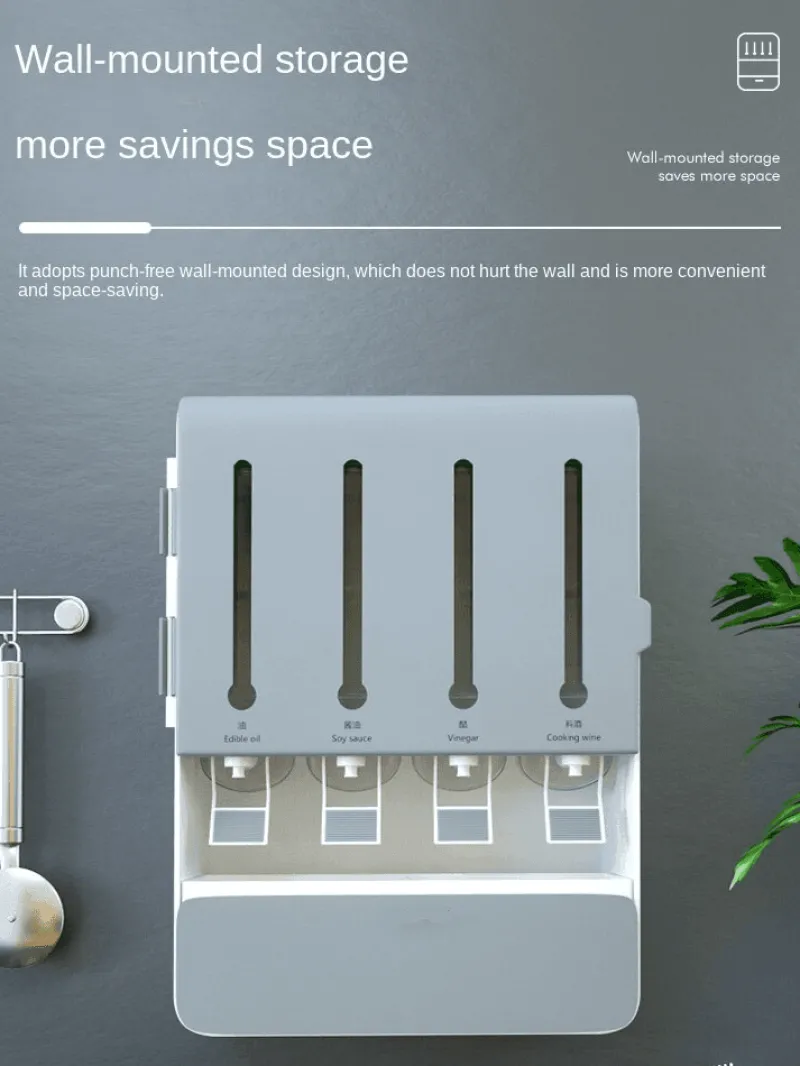 The Decor Haven Küche & Esszimmer-Ölspender - Multifunktionales Würzwerkzeug