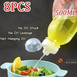 Space Savvy Küche & Esszimmer-Ölspenderflasche – leicht zu drückendes Küchenwerkzeug