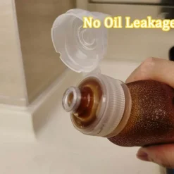 Space Savvy Küche & Esszimmer-Ölspenderflasche – leicht zu drückendes Küchenwerkzeug