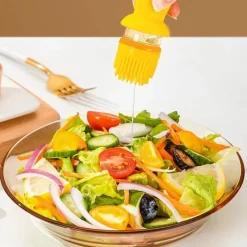 The Culinary Kit Küche & Esszimmer-Ölspenderpinsel – 2-in-1 Koch- und Backwerkzeug