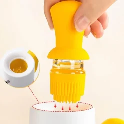 The Culinary Kit Küche & Esszimmer-Ölspenderpinsel – 2-in-1 Koch- und Backwerkzeug