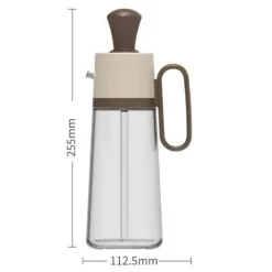 The Culinary Kit Küche & Esszimmer-Ölspenderpinsel – 2-in-1 Koch- und Backwerkzeug