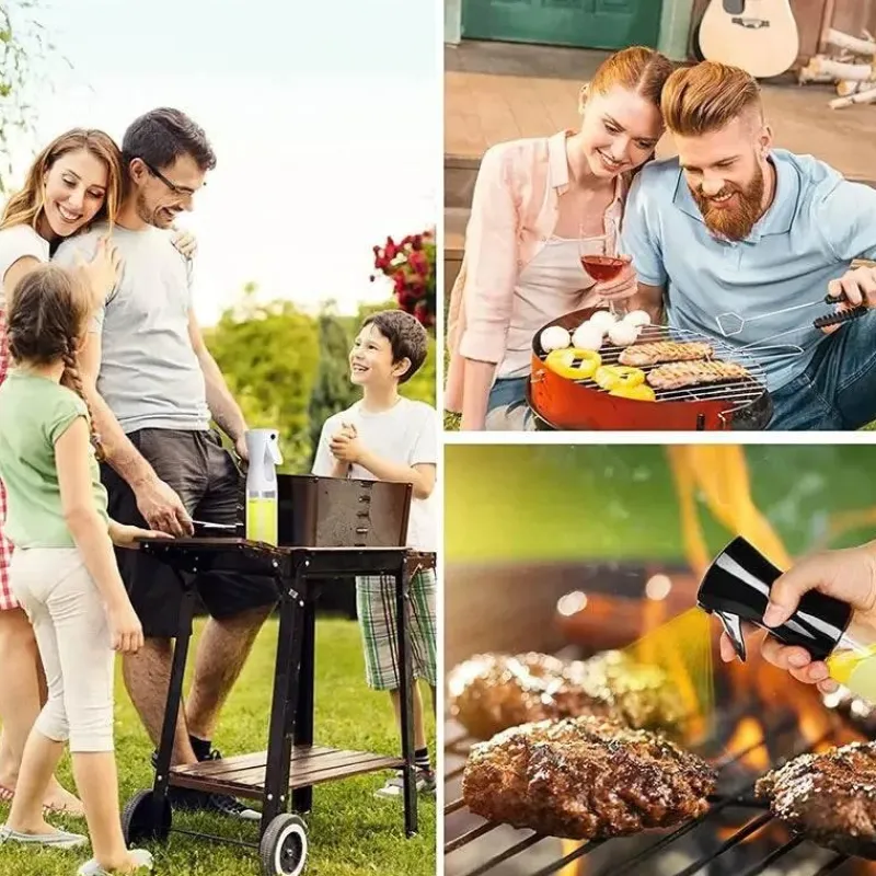 Decor Küche & Esszimmer-Ölsprühflasche – BBQ-Olivenölsprüher zum Kochen und Backen
