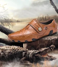 Herren Decor Herrenschuhe-Lässige Lederschuhe für Herren im britischen Stil