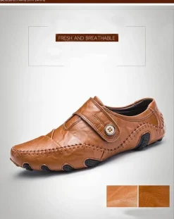 Herren Decor Herrenschuhe-Lässige Lederschuhe für Herren im britischen Stil