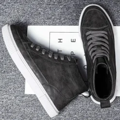 Herren Decor Herrenschuhe-Lässige Lederstiefel für den Herbst - Frostschutz-Winterschuhe