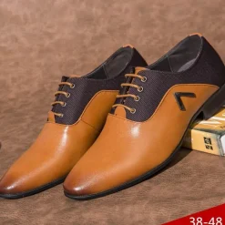 Herren Decor Herrenschuhe-Lässige Oxford-Schuhe für Herren – Urban Elite Business-Schuhe aus Leder