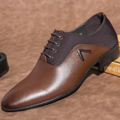 Herren Decor Herrenschuhe-Lässige Oxford-Schuhe für Herren – Urban Elite Business-Schuhe aus Leder