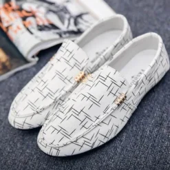 Herren Decor Herrenschuhe-Lässige Slip-On-Canvas-Schuhe für Herren – Stilvolles saisonales Schuhwerk