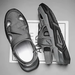 Damen Wilderness Haven Herrenschuhe|Damenschuhe-Lässige Sommersandalen aus Leder – Rutschfester Outdoor-Komfort