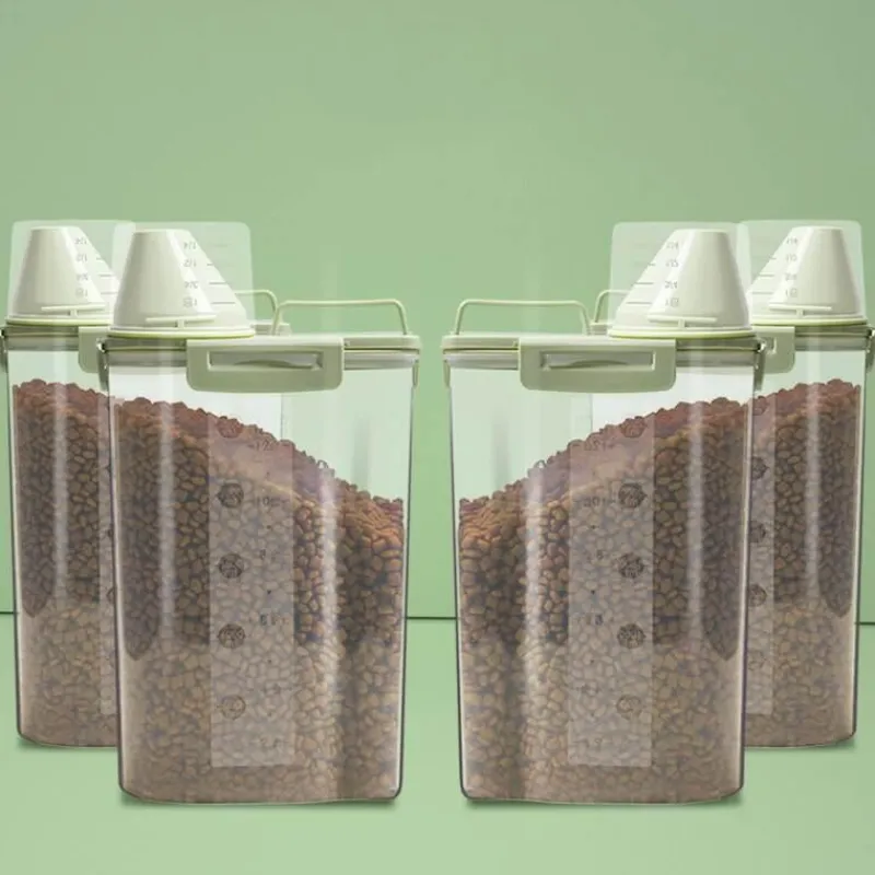 The Culinary Kit Küche & Esszimmer-Luftdichter Vorratsbehälter für Lebensmittel – Messbarer Küchen-Organizer