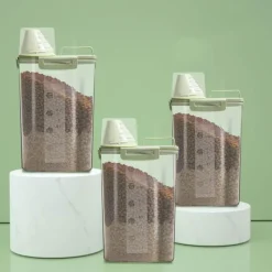 The Culinary Kit Küche & Esszimmer-Luftdichter Vorratsbehälter für Lebensmittel – Messbarer Küchen-Organizer