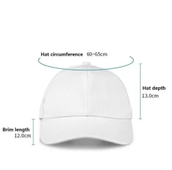 Wilderness Haven Outdoor-Artikel|Camping Im Freien-Luminight Light-Up Baseball Cap – Wiederaufladbare Glasfasermütze