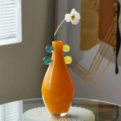 Tom Wohndeko-Lunava Pop Glass Vase – Colorful Sculptural Gradient Art Vase