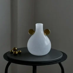 Tom Wohndeko-Lunava Pop Glass Vase – Colorful Sculptural Gradient Art Vase